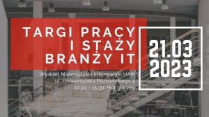 Targi pracy i staży branży IT