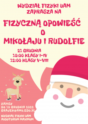 Fizyczna opowieść o Mikołaju i Rudolfie