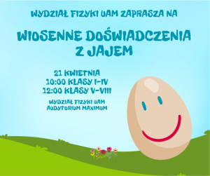 Wiosenne doświadczenia z jajem