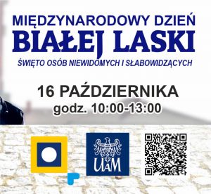 Międzynarodowy Dzień Białej Laski - Święto osób niewidomych i słabowidzących