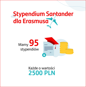 Stypendium Santander dla Erasmusa 2024