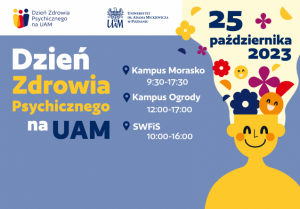 Drugi Dzień Zdrowia Psychicznego na UAM