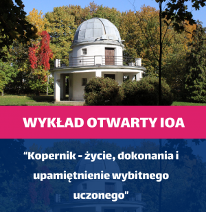 WYKŁAD OTWARTY IOA - 20.10.23