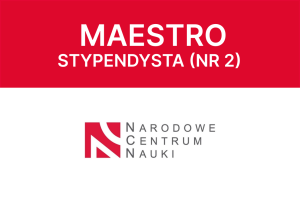 stypendyta w ncn maestro nr 2