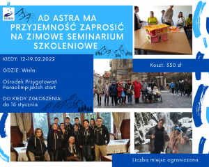 Zimowe Seminarium Szkoleniowe w Wiśle