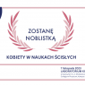 Zostanę Noblistką. Kobiety w naukach ścisłych