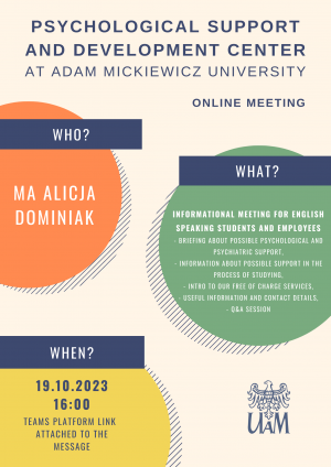 Online meeting 19.10.23